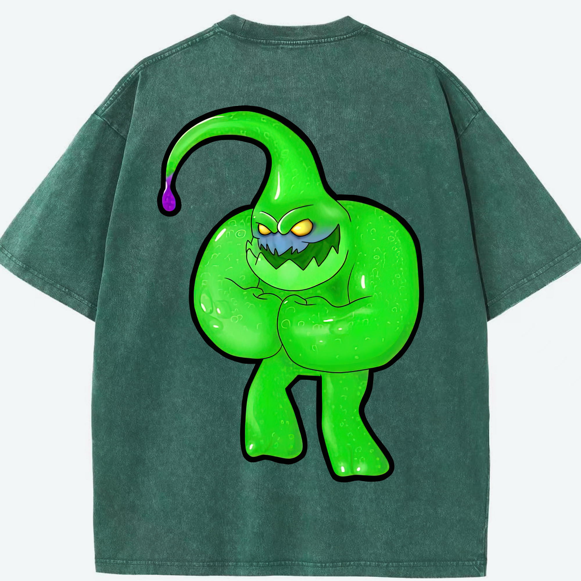 リーグ・オブ・レジェンド League of Legends LOL 綿100% ヴィンテージ風 半袖Tシャツ（背面プリント）
